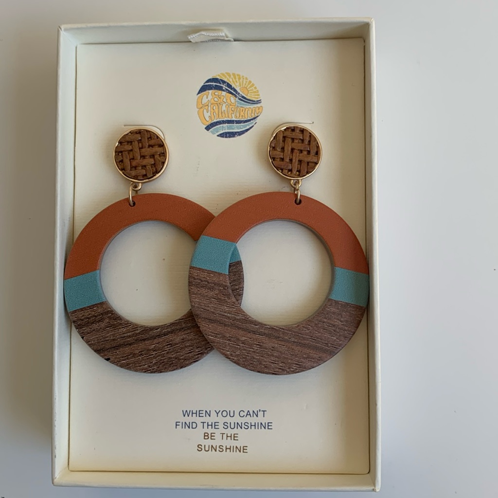 New CC California Earrings 25$